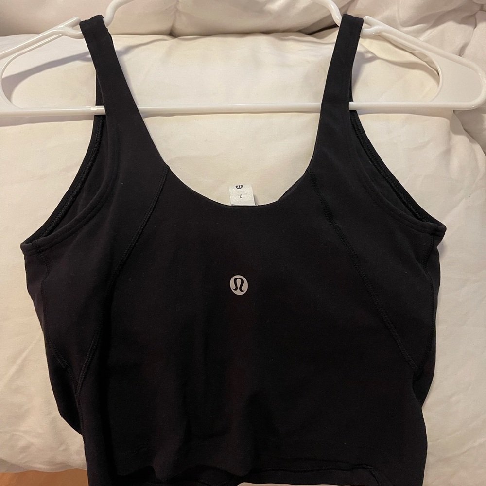 Lululemon Tank Top (Black, Size 2)